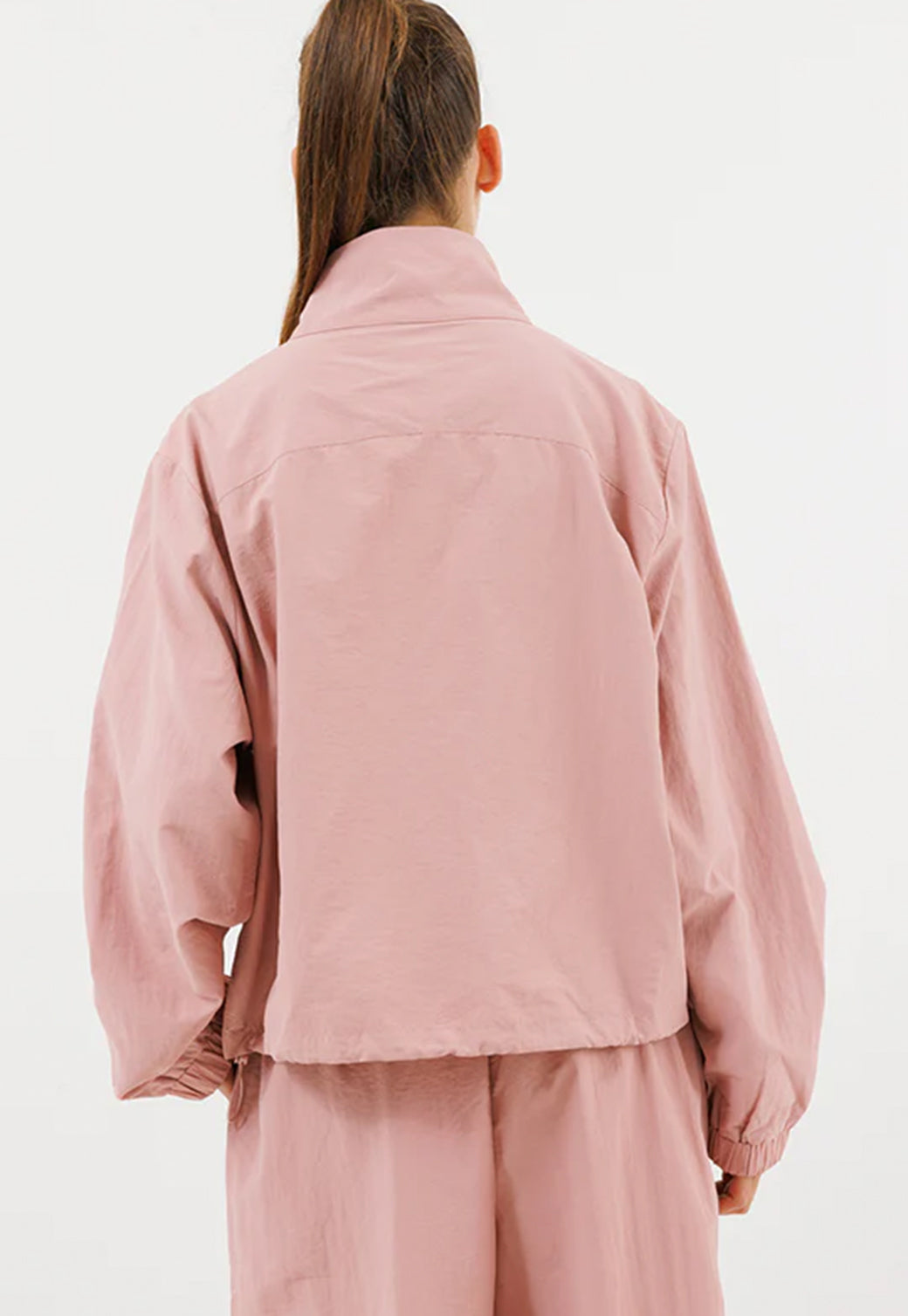 ג'קט ניילון Juicy Couture בצבע ורוד