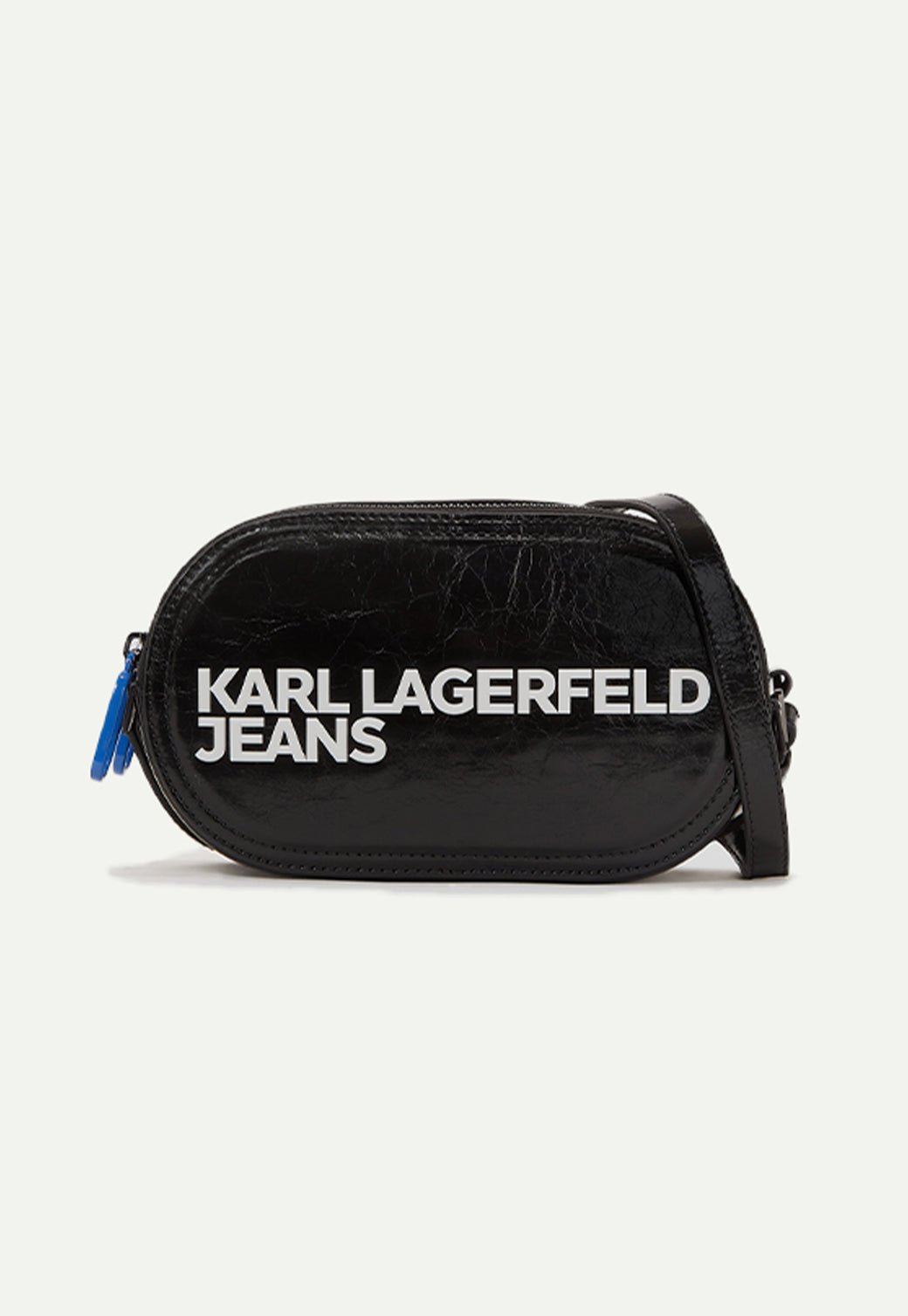 ESSENTIAL LOGO CAMERA BAG 241J3003 BLACK 101 - Karl Lagerfeld