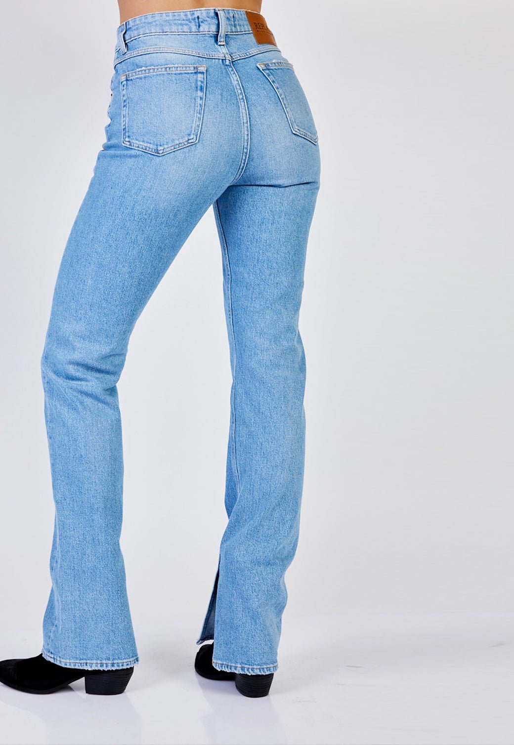 מכנסי ג'ינס SHARLJN Slim Flare נשים - Replay