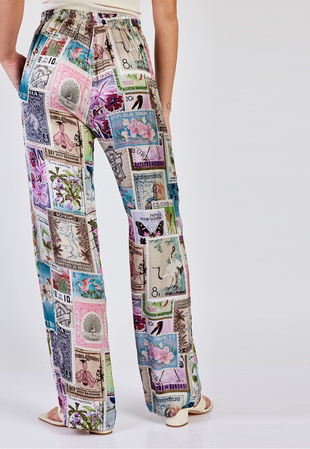 מכנסיים ארוכים PhotoPrint נשים - Replay