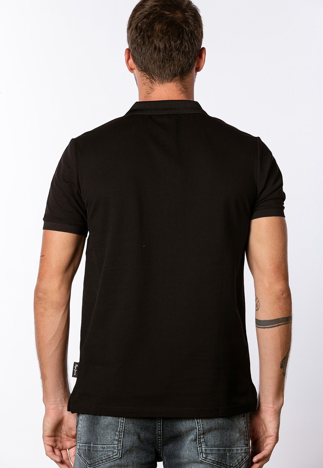 חולצת פולו עם לוגו בצד וריצרץ' | גברים - Pepe Jeans
