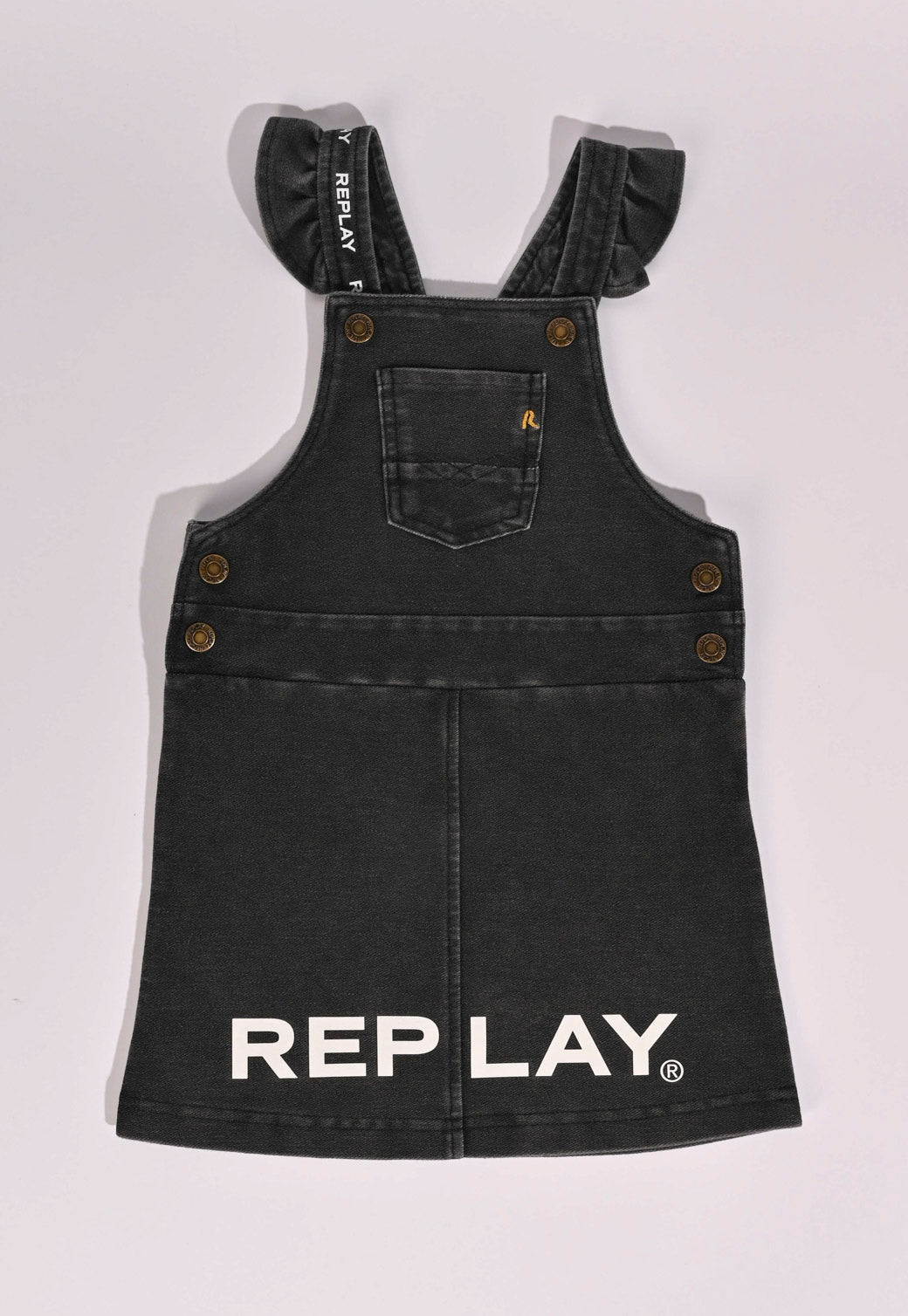 אוברול שמלה לוגו ילדים - Replay