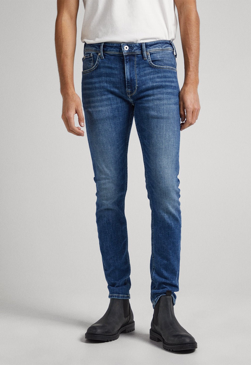 ג'ינס Finsbury Skinny גברים - Pepe Jeans