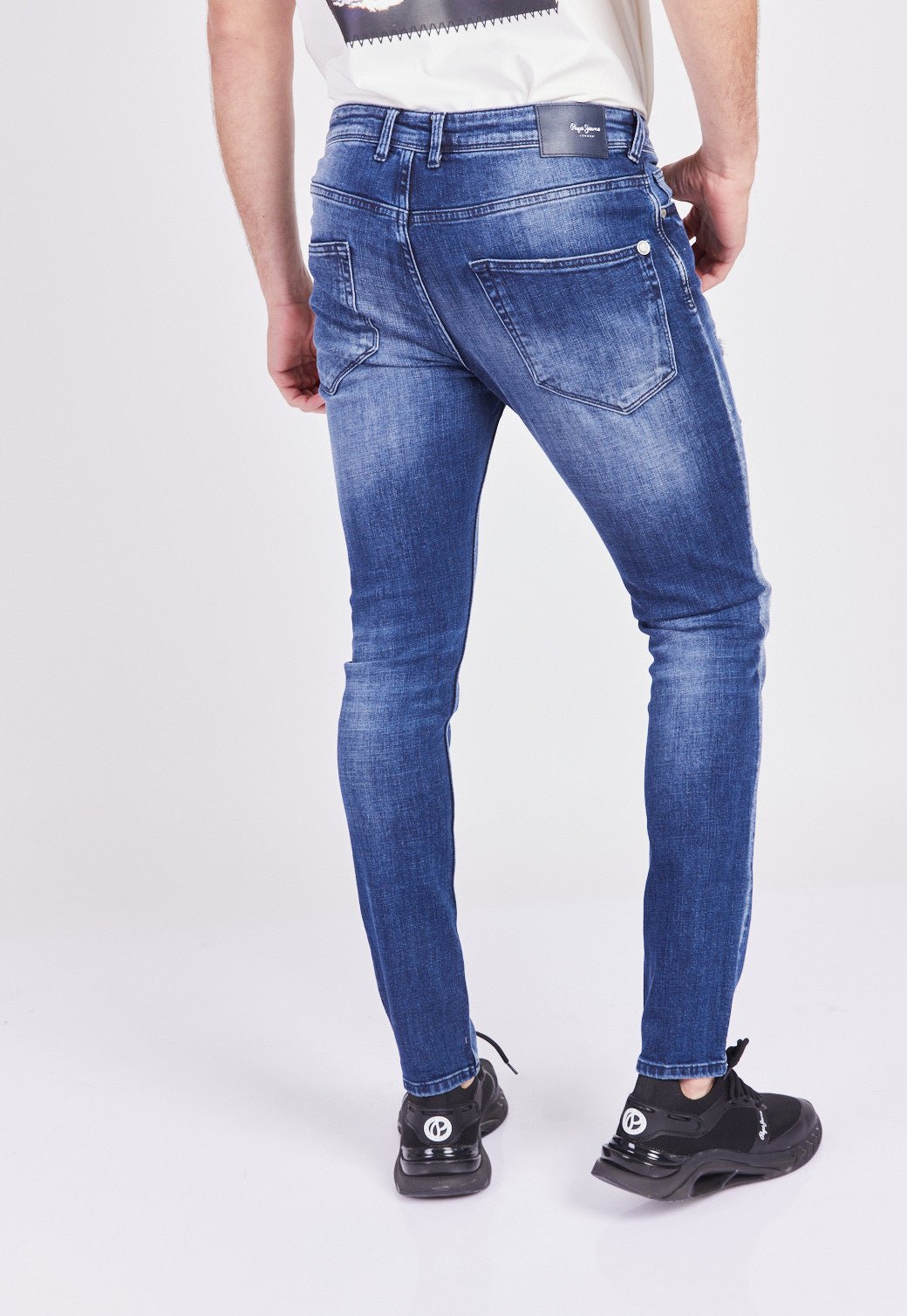 ג'ינס סקיני Finsbury בגזרה נמוכה - Pepe Jeans