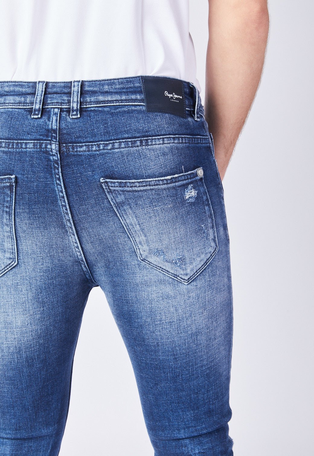 ג'ינס סקיני Hardy עם שפשופים - Pepe Jeans