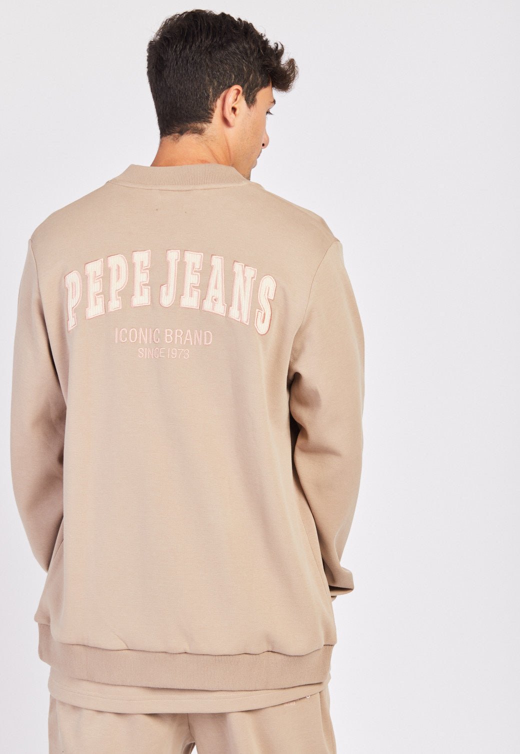 ג'קט פיקה לוגו קורדרוי לגברים - Pepe Jeans
