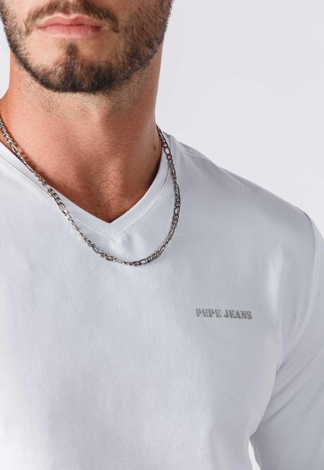טי שירט ארוכה עם לוגו לגברים - Pepe Jeans
