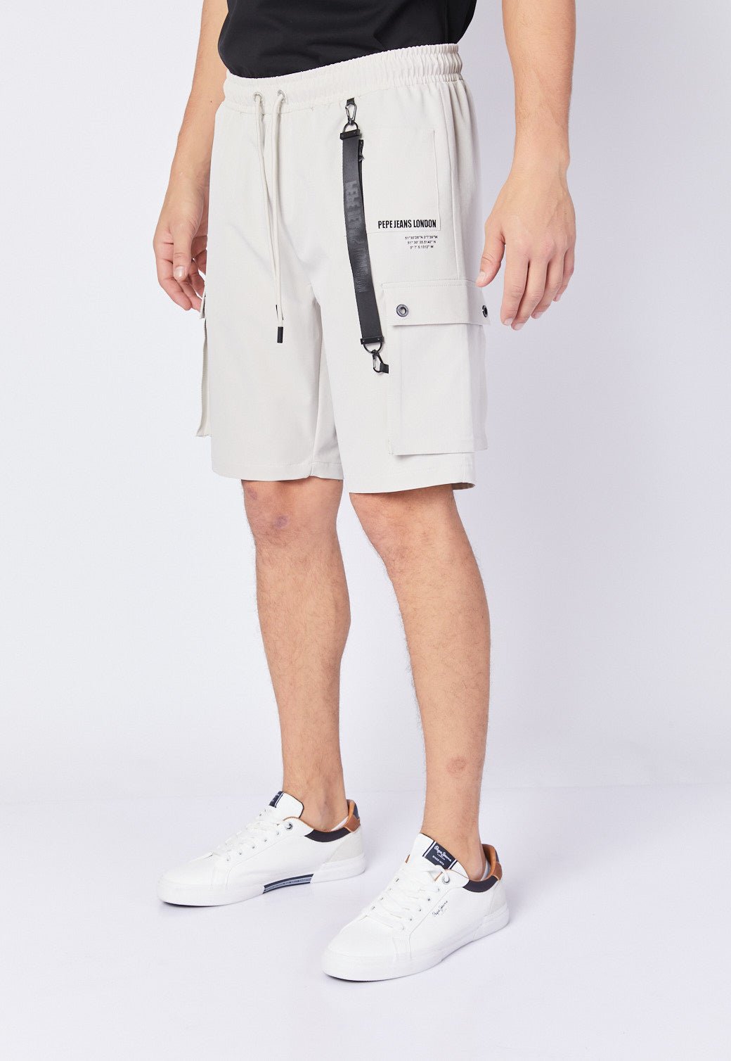 מכנסי ברמודה קצרים מניילון - Pepe Jeans