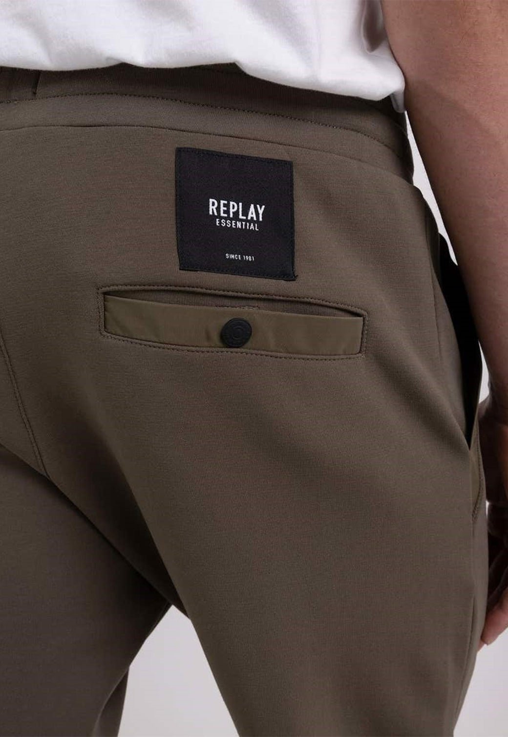 מכנסי טרנינג עם כיסים גברים - Replay