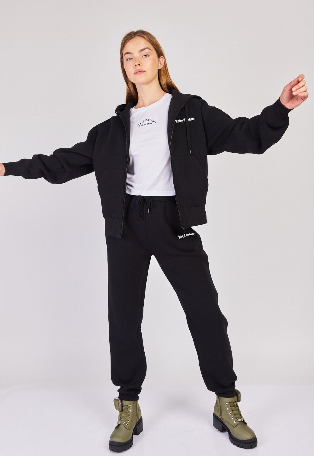 מכנסיים עם לוגו נשים - Juicy Couture