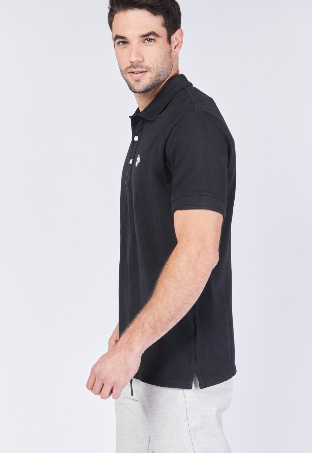 חולצת פולו עם לוגו גברים - Replay