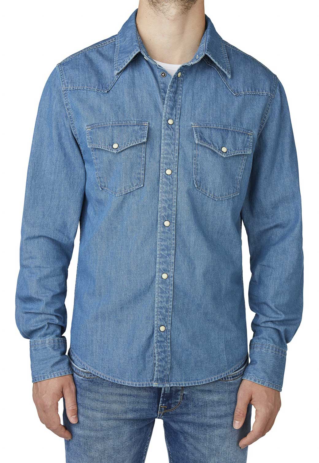 חולצת ג'ינס מכופתרת - Pepe Jeans
