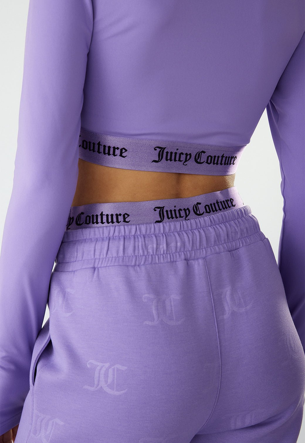 חולצת קרופ עם לוגו לנשים - Juicy Couture