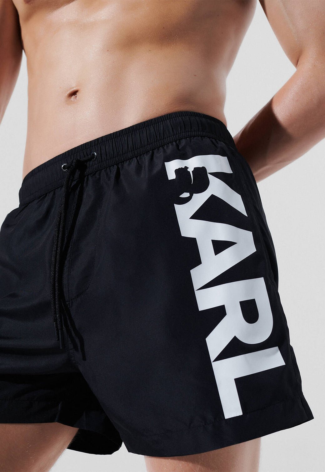 בגד ים Karl Logo גברים - Karl Lagerfeld