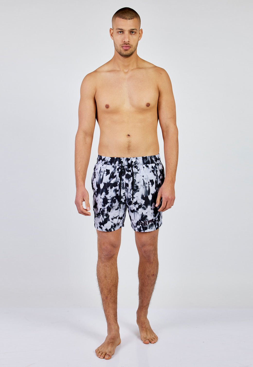 מכנסי בגד ים בהדפס גברים - Replay