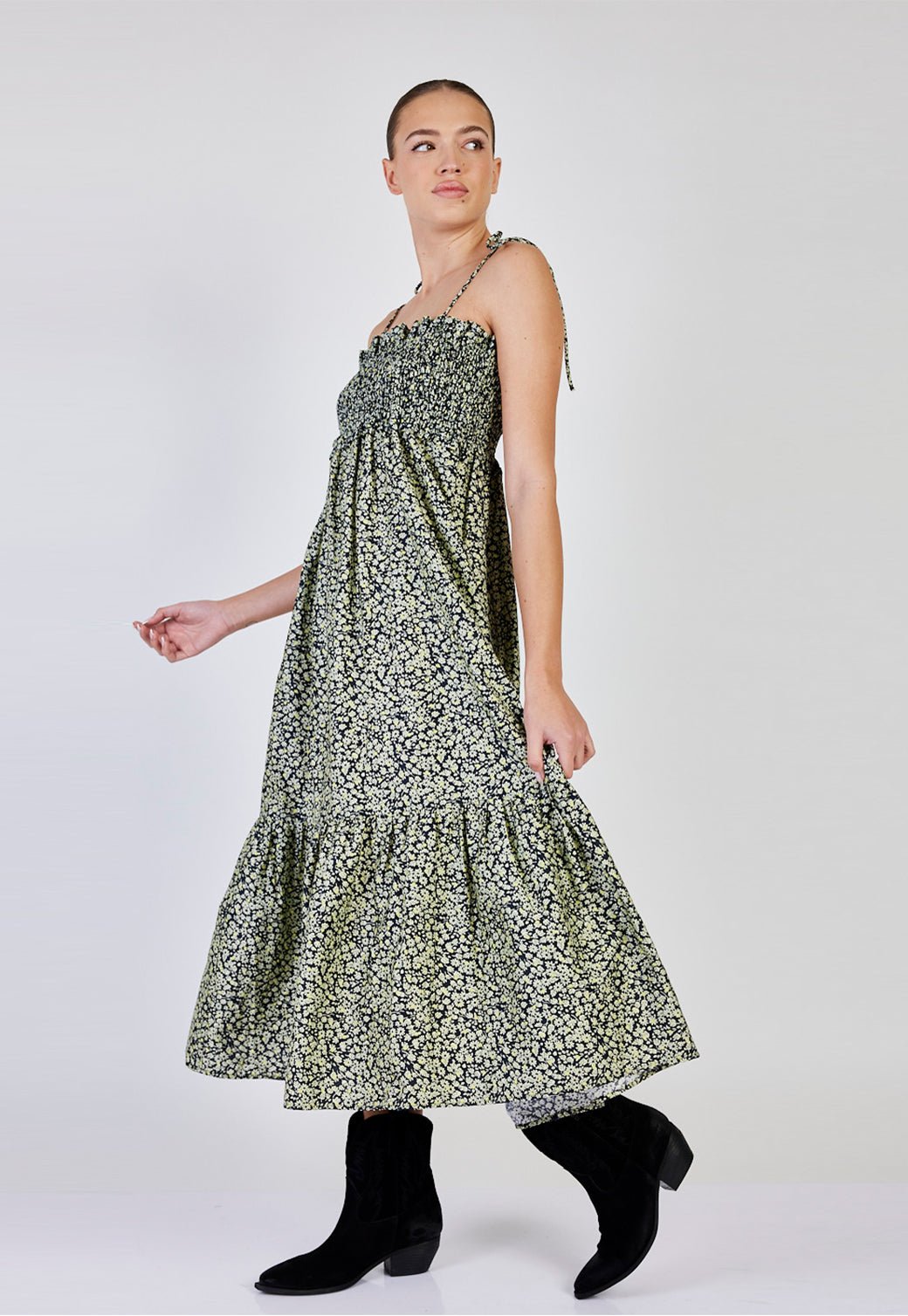 שמלת מקסי Print נשים - Replay
