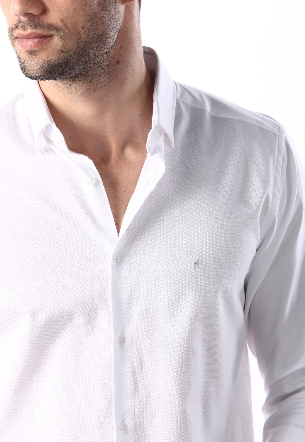 חולצה מכופתרת Oxford | גברים WHITE / L