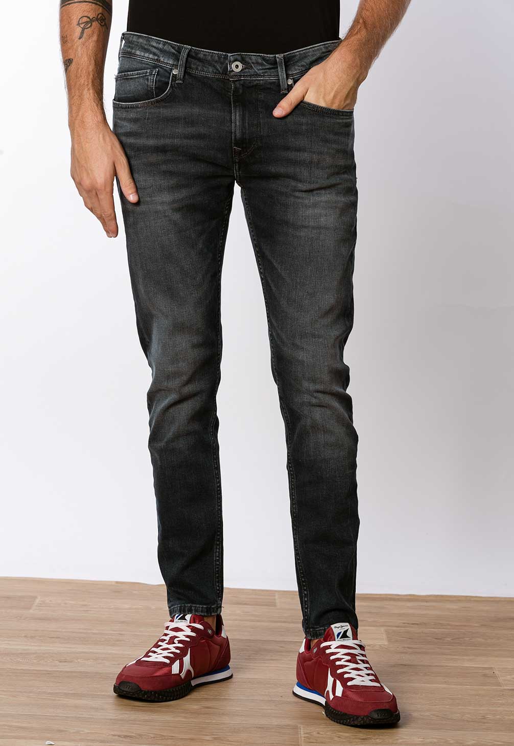 36FINSBURY IL SP PM206545WE0 DENIM - Pepe Jeans