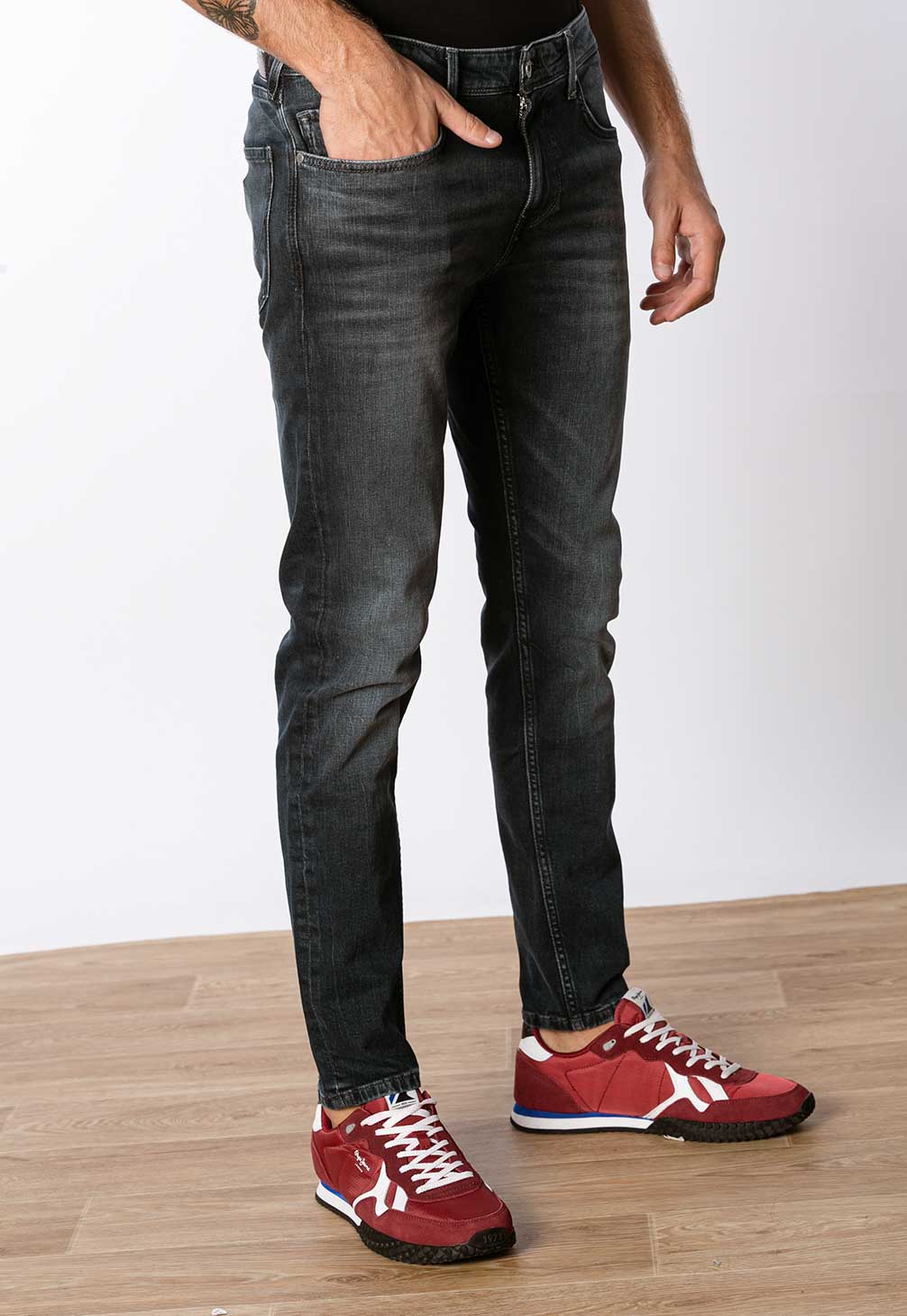 36FINSBURY IL SP PM206545WE0 DENIM - Pepe Jeans