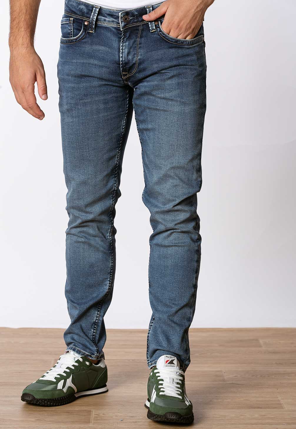 36HATCH IL SP PM206543VZ4 DENIM - Pepe Jeans