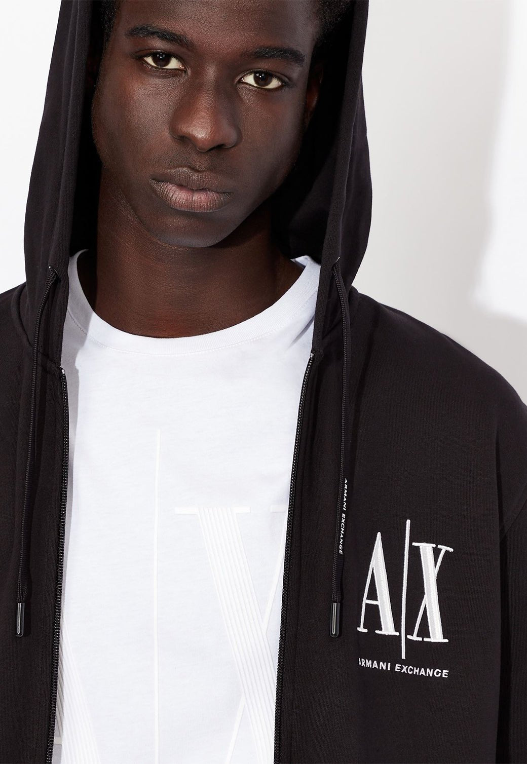 SSWEATSHIRT BLACK - Armani Exchange