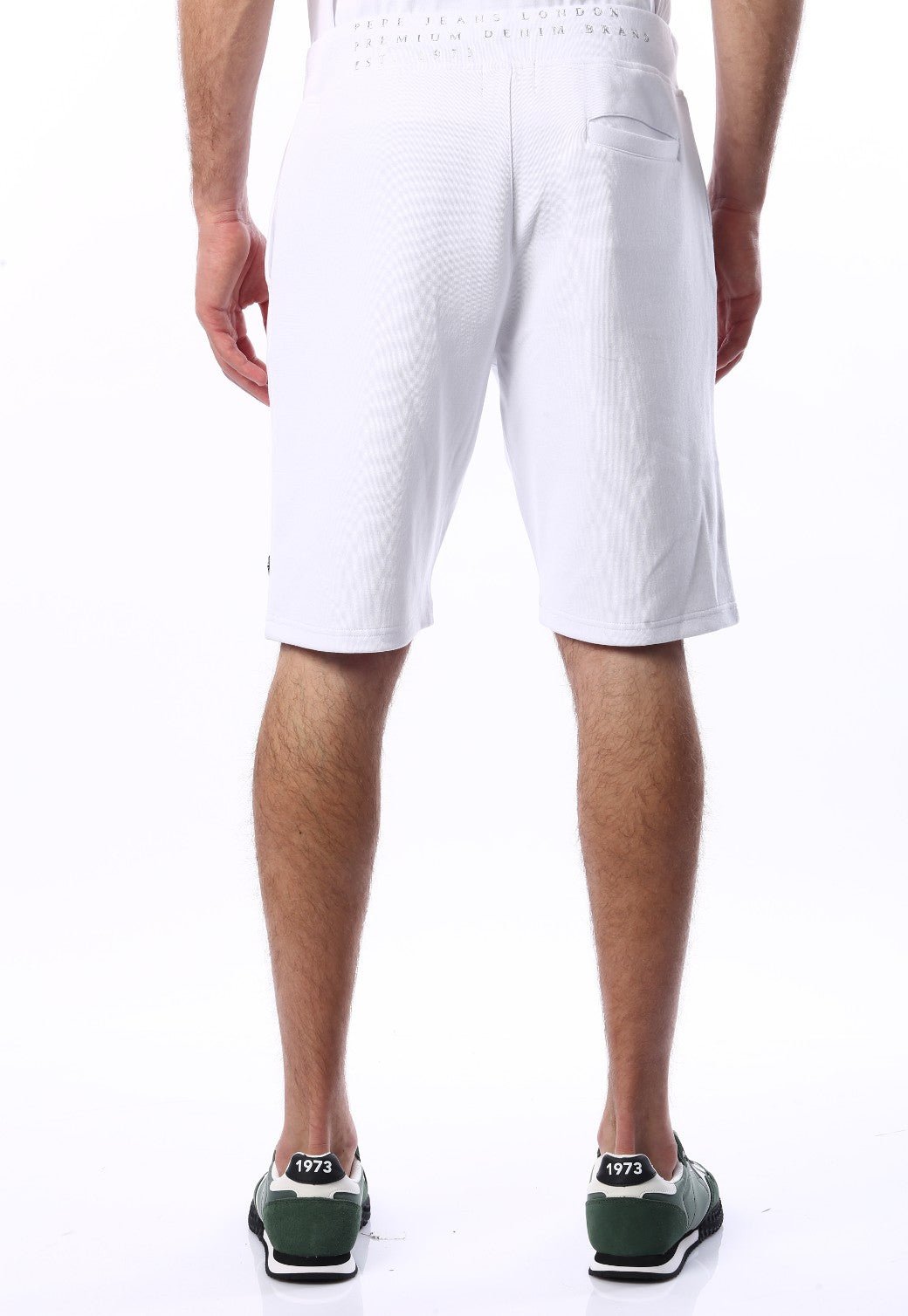 מכנסי טרנינג קצרים עם לוגו מתחת לכיס | גברים - Pepe Jeans