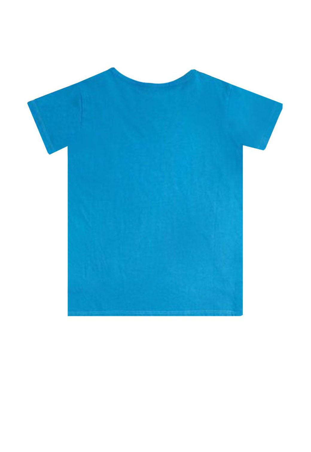 טי שירט קצרה עם לוגו | ילדים BLUE / 8A