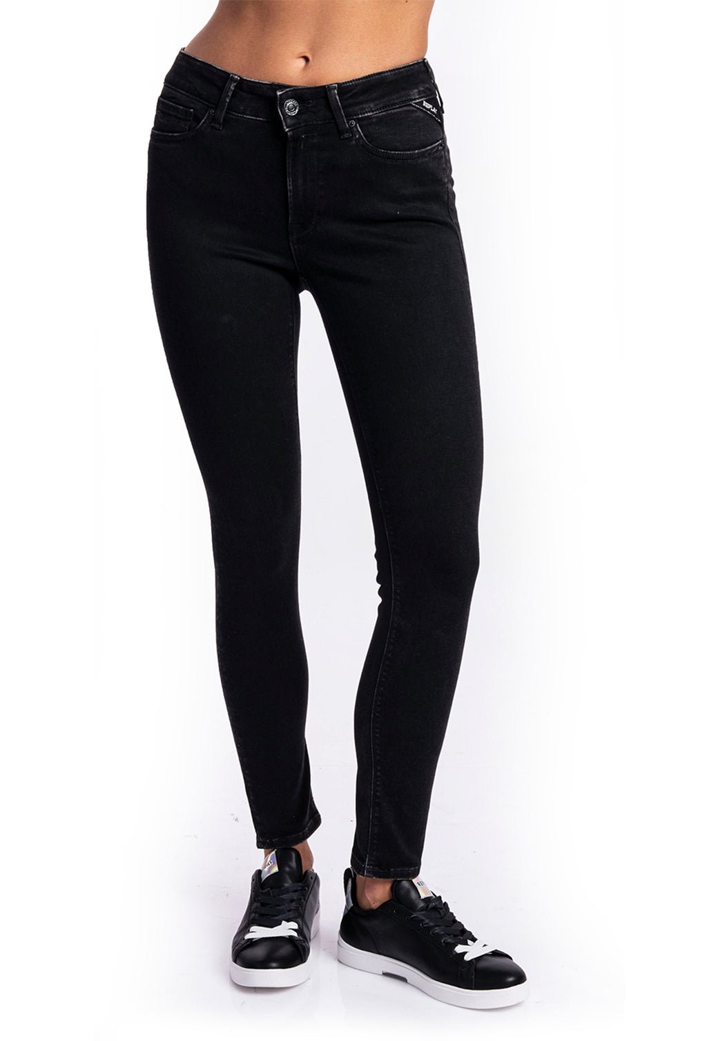 מכנסי ג׳ינס בגזרת סקיני | נשים BLACK / 27