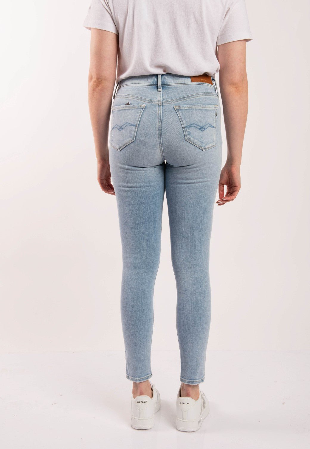 ג'ינס ארוך עם קרע | נשים BLUE / 27