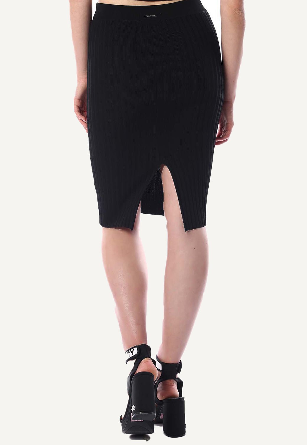 חצאית מידי ריב Cleft נשים - Juicy Couture