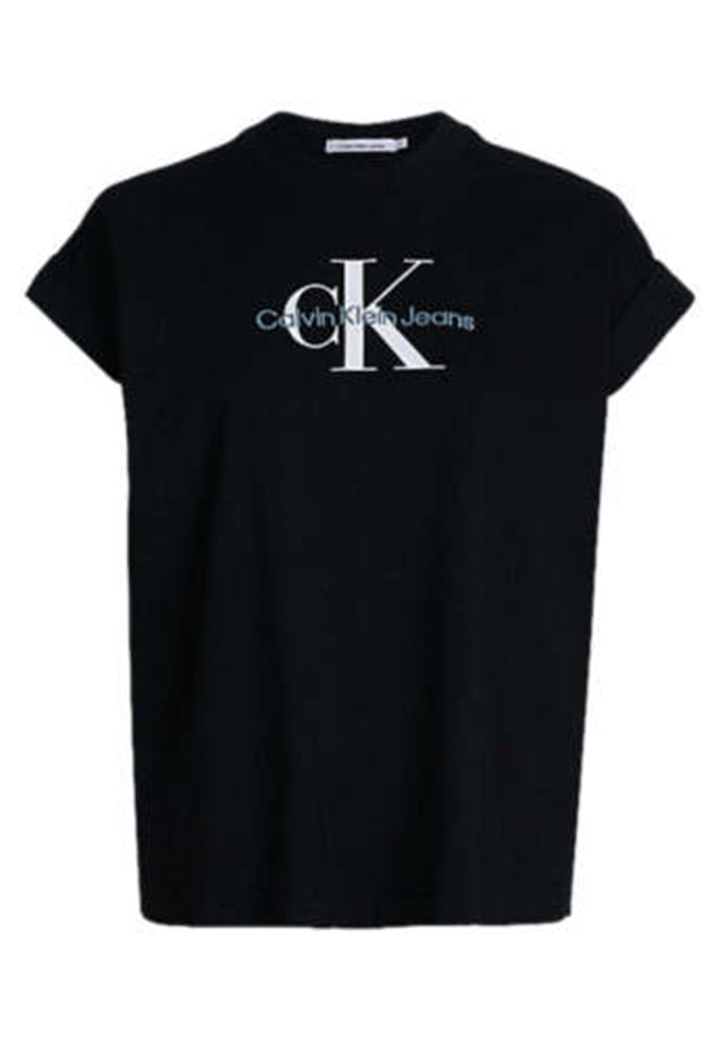 ARCHIVAL MONOLOGO RELAXED TEE Ck Black 893626807 - Calvin Klein