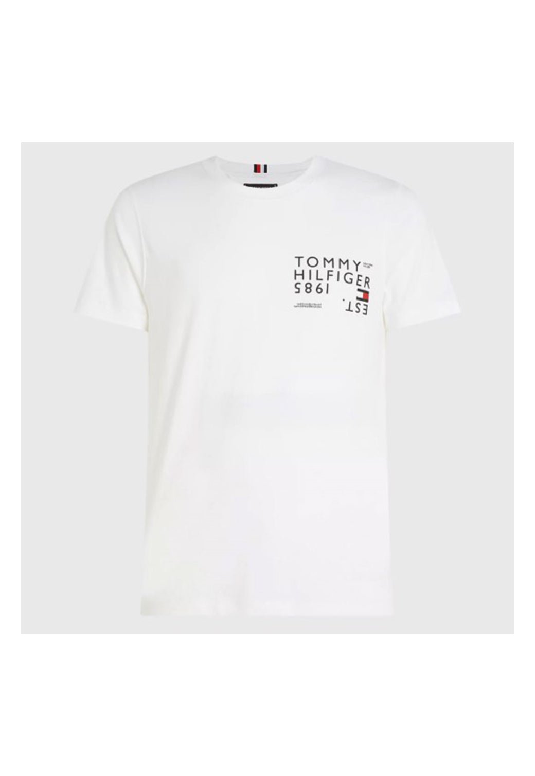 BRAND LOVE BACK TEE White 991216058 - Tommy Hillfiger