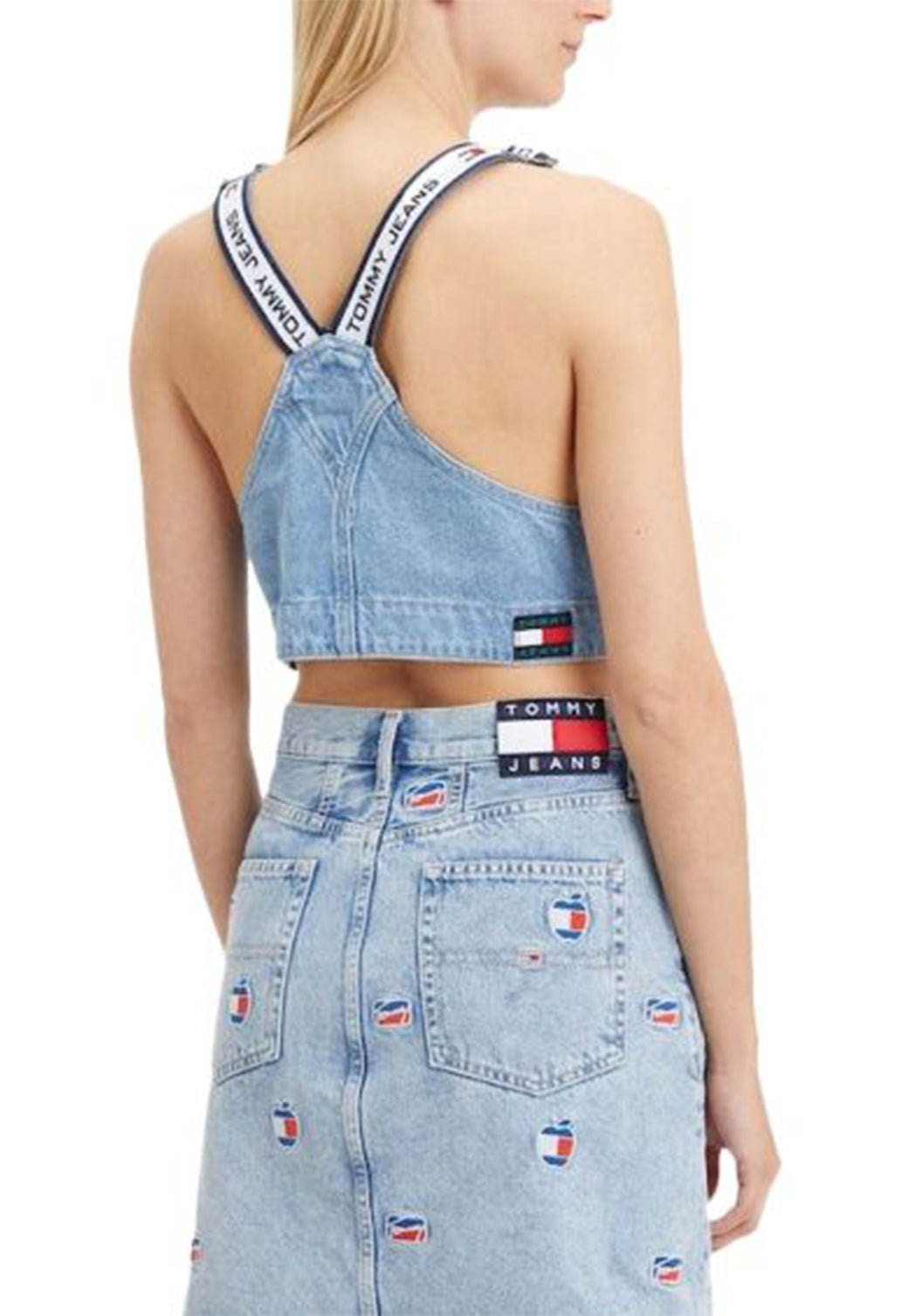 DUNGAREE TOP AG7011 991212842 - Tommy Hillfiger