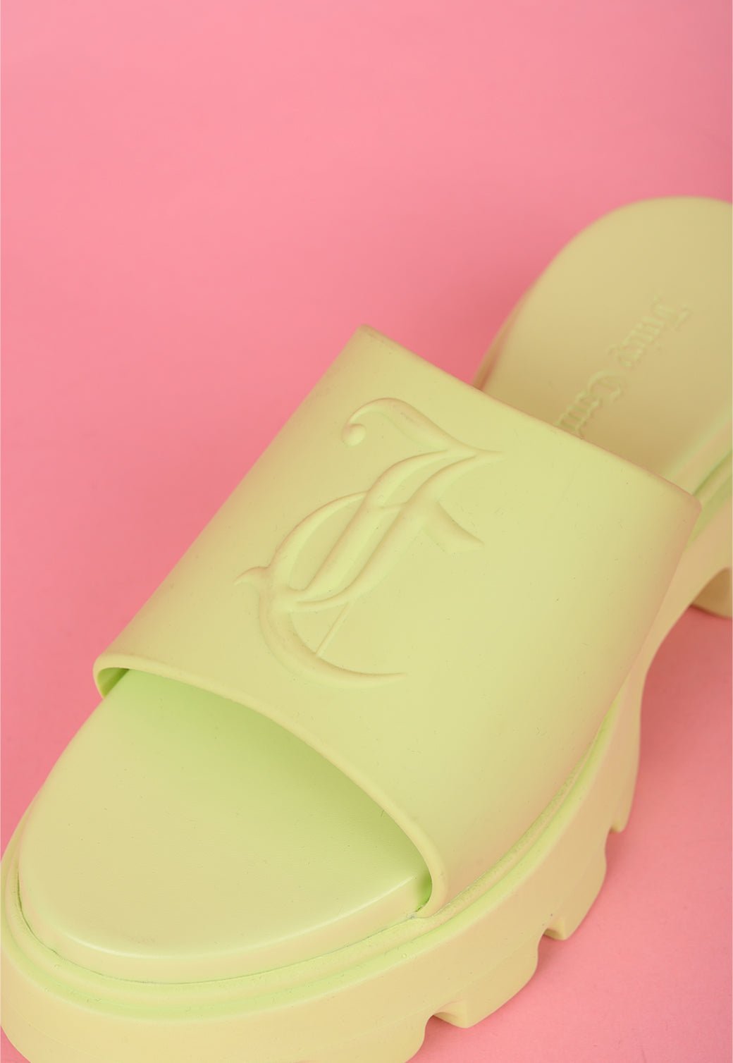 כפכפי קלוגס עם לוגו מונוגרם - Juicy Couture