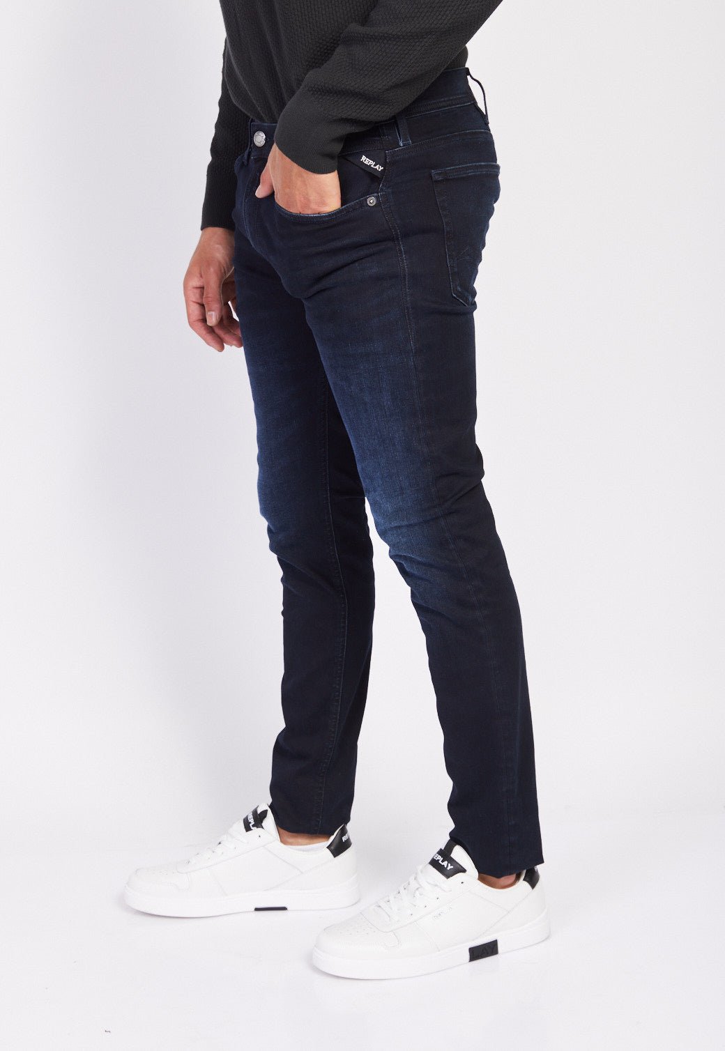 ג'ינס Anbass Slim Leg גברים - Replay
