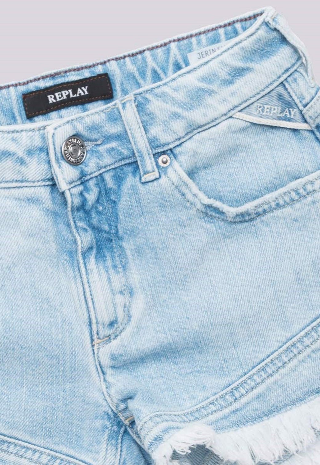 ג'ינס קצר בהיר ילדה ילדים - Replay