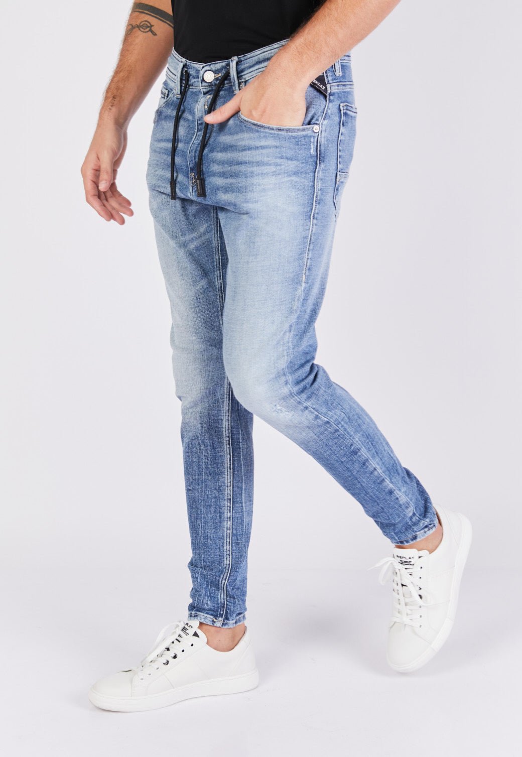 ג'ינס משופשף לגברים - Replay