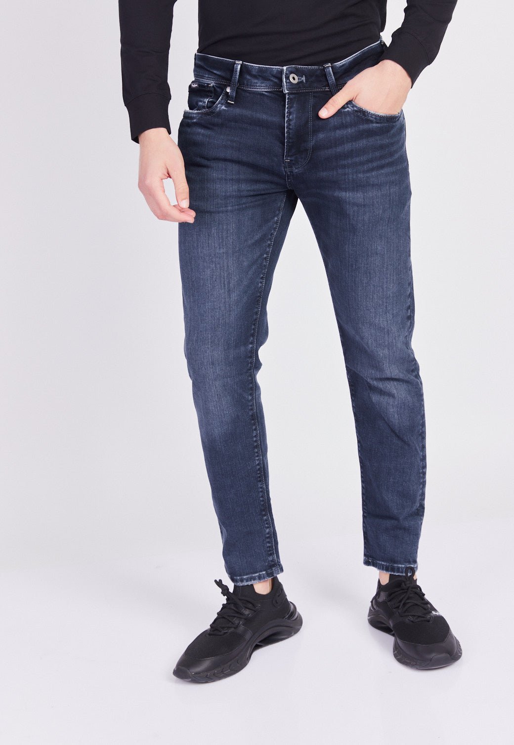 ג'ינס סקיני Finsbury בגזרה נמוכה - Pepe Jeans