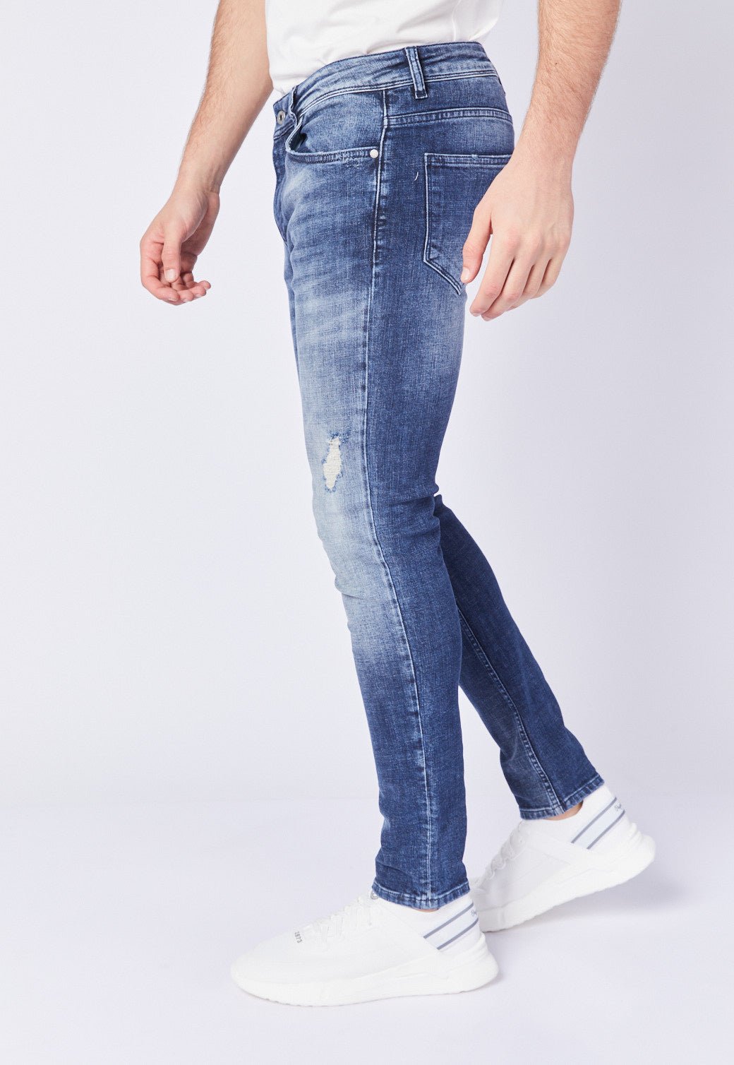 ג'ינס סקיני Hardy בגזרה נמוכה - Pepe Jeans