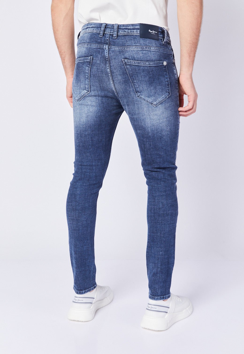 ג'ינס סקיני Hardy בגזרה נמוכה - Pepe Jeans