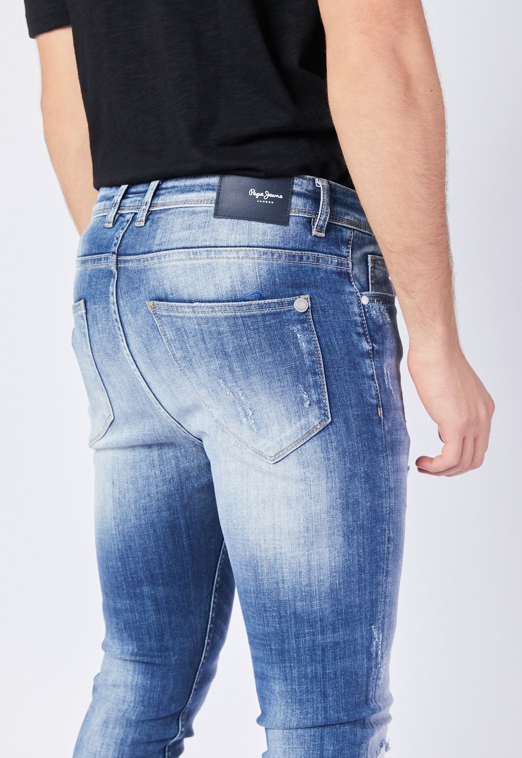 ג'ינס סקיני Hardy עם שפשופים - Pepe Jeans