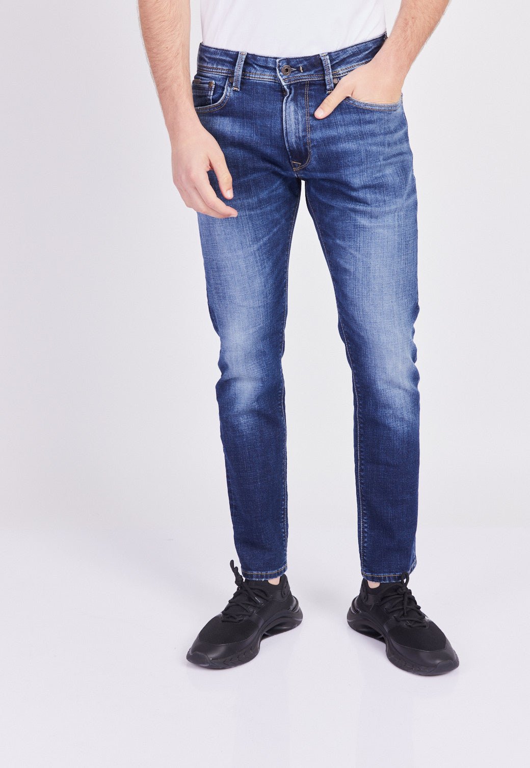 ג'ינס Stanley Midrise Regular Fit לגברים - Pepe Jeans