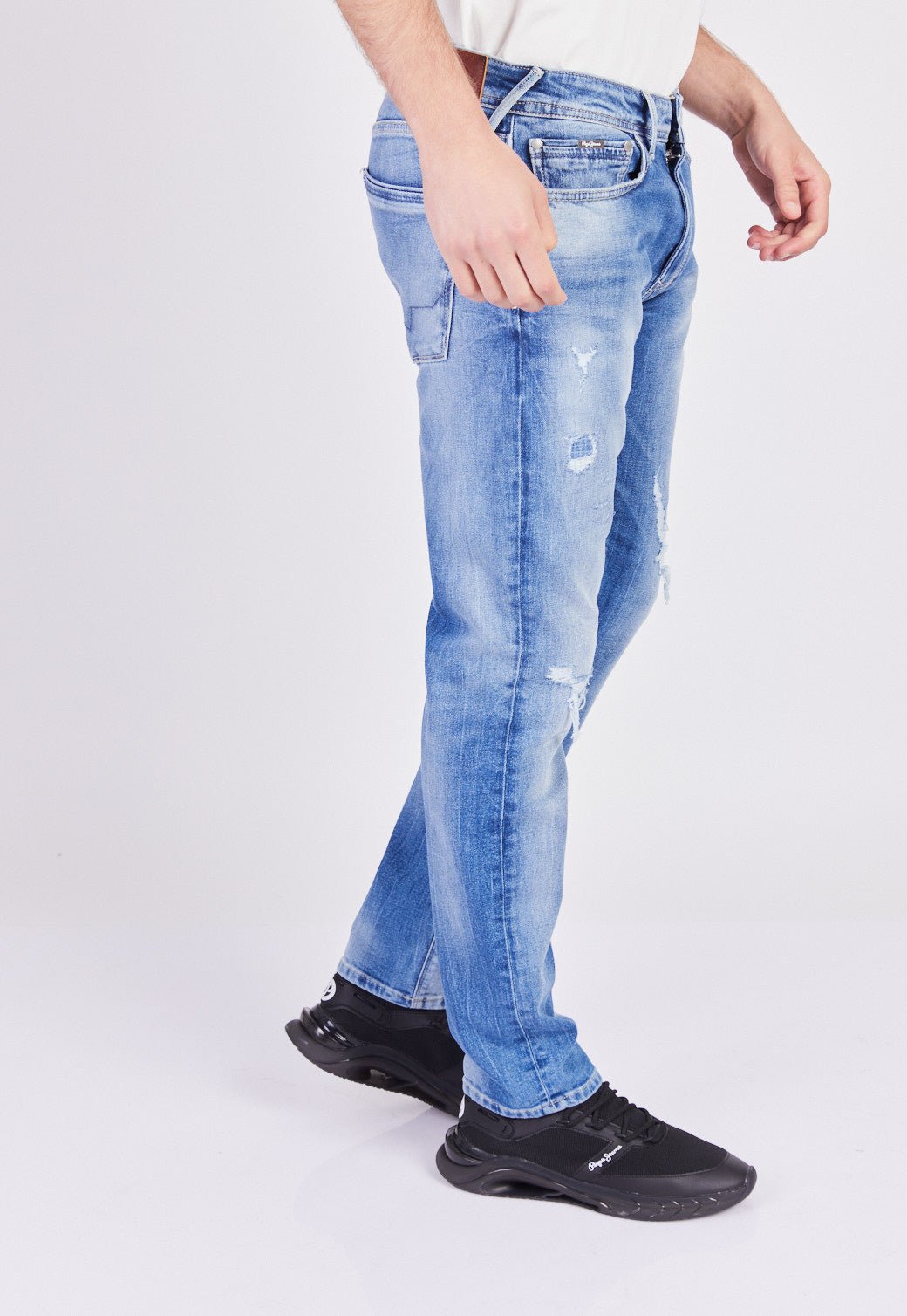 ג'ינס Stanley Midrise Regular Fit לגברים - Pepe Jeans