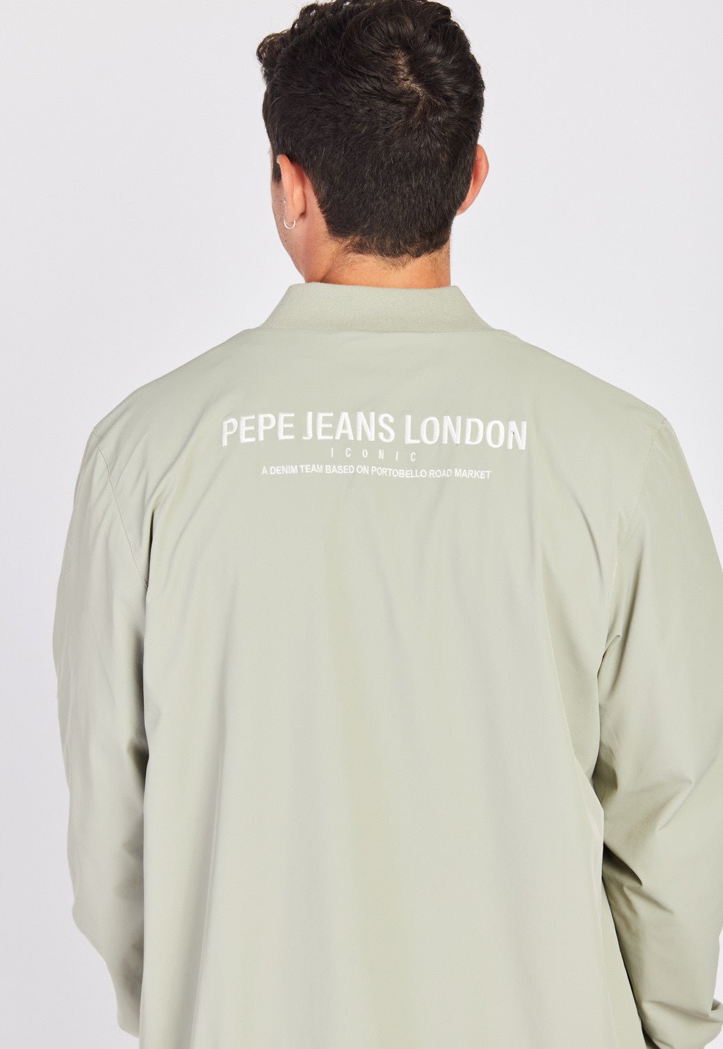ג'קט ניילון אייקוני מרוכסן לגברים - Pepe Jeans