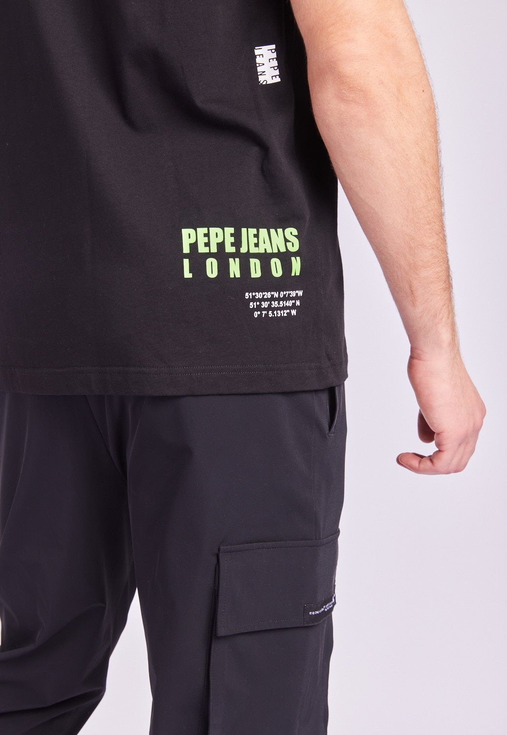 טי שירט קצרה עם הדפס - Pepe Jeans