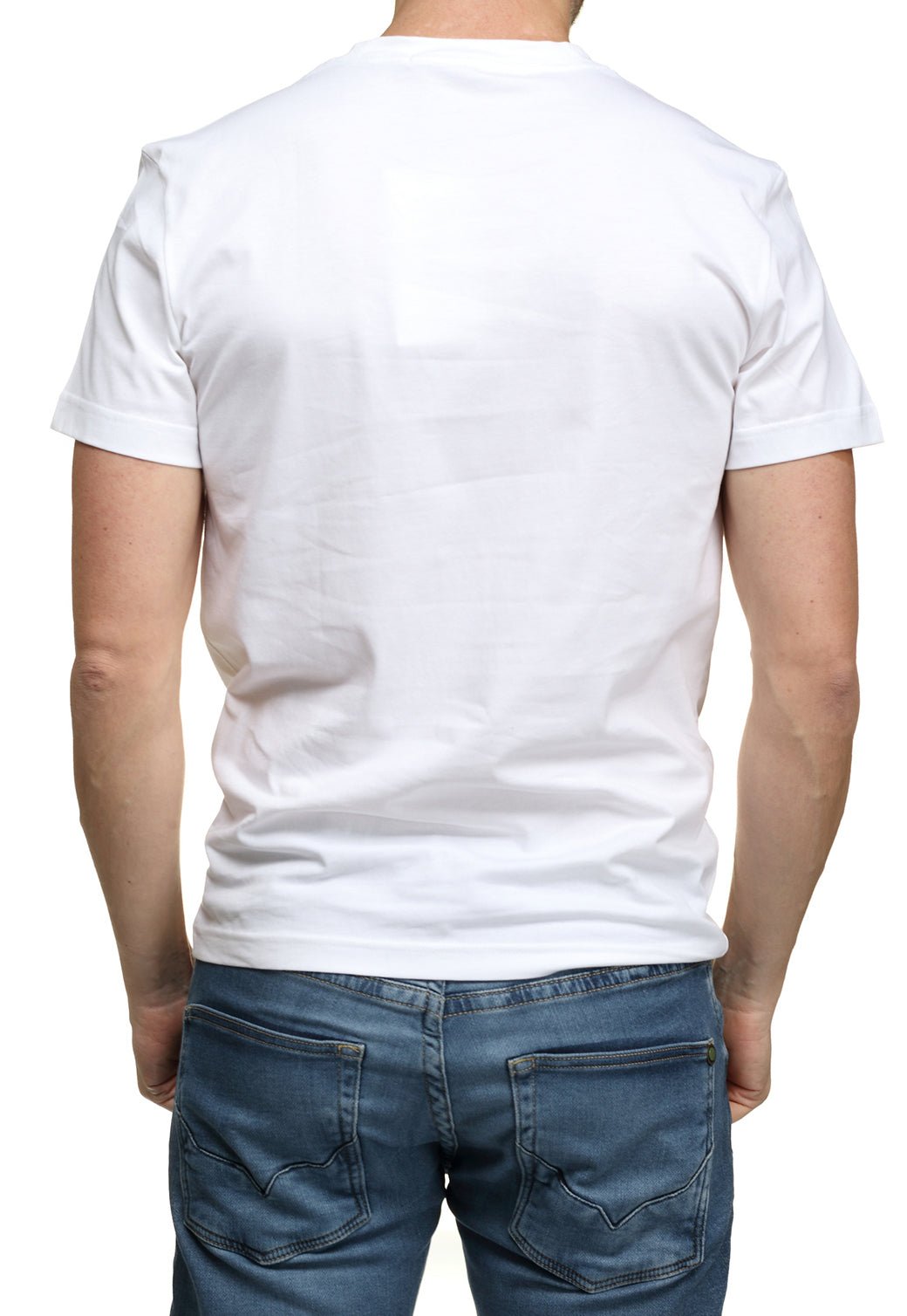 ISRUPTED LACQUER LOGO TEE Bright White 893625238 - Calvin Klein