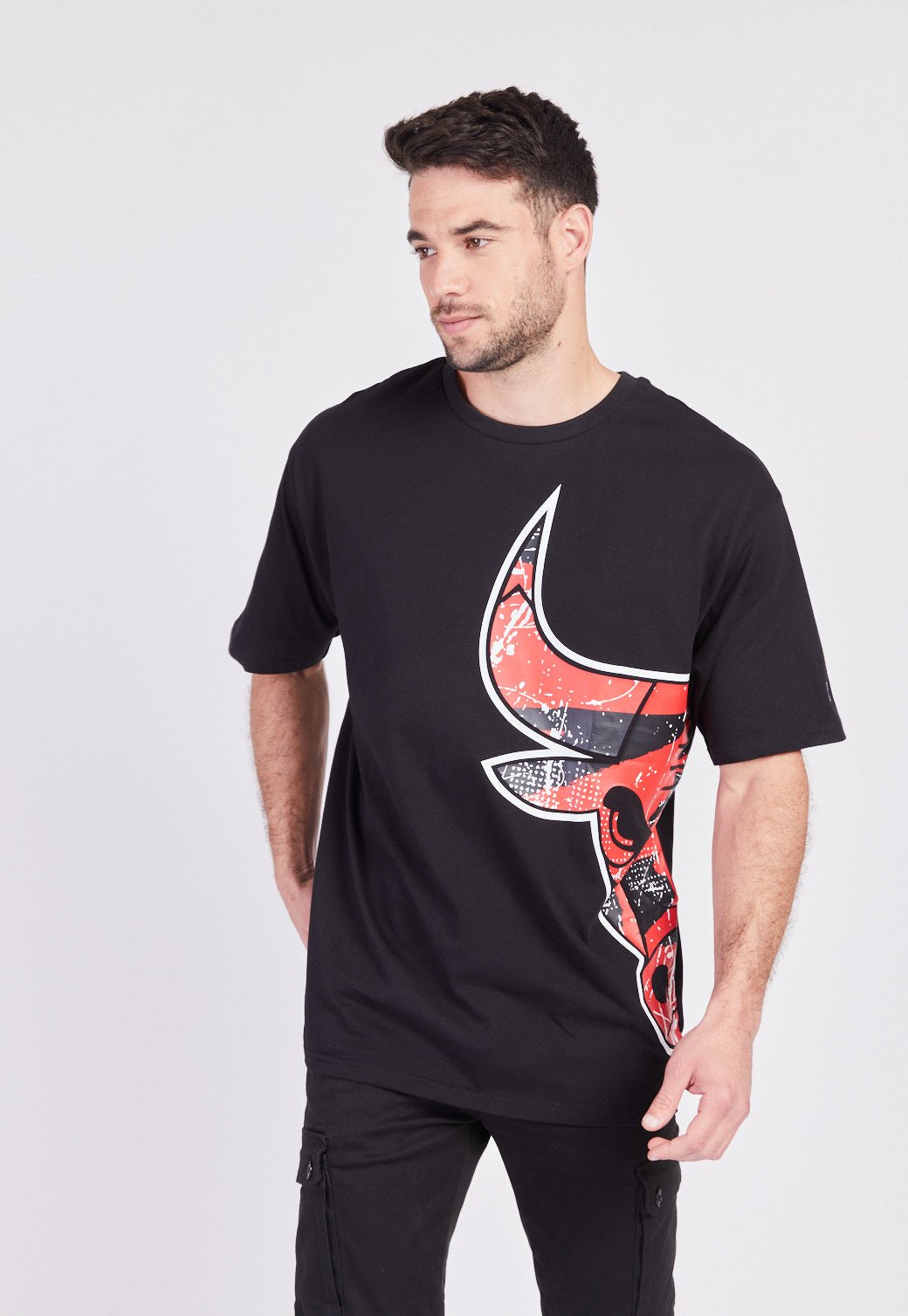 LARGE TEAM LOGO OS TEE CHIBUL BLKFDR 60332138 - New Era