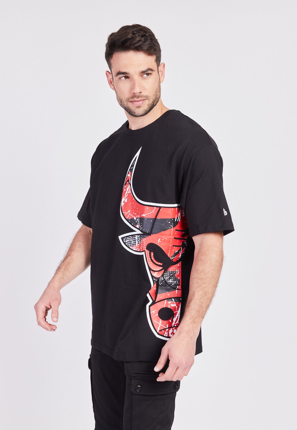 LARGE TEAM LOGO OS TEE CHIBUL BLKFDR 60332138 - New Era