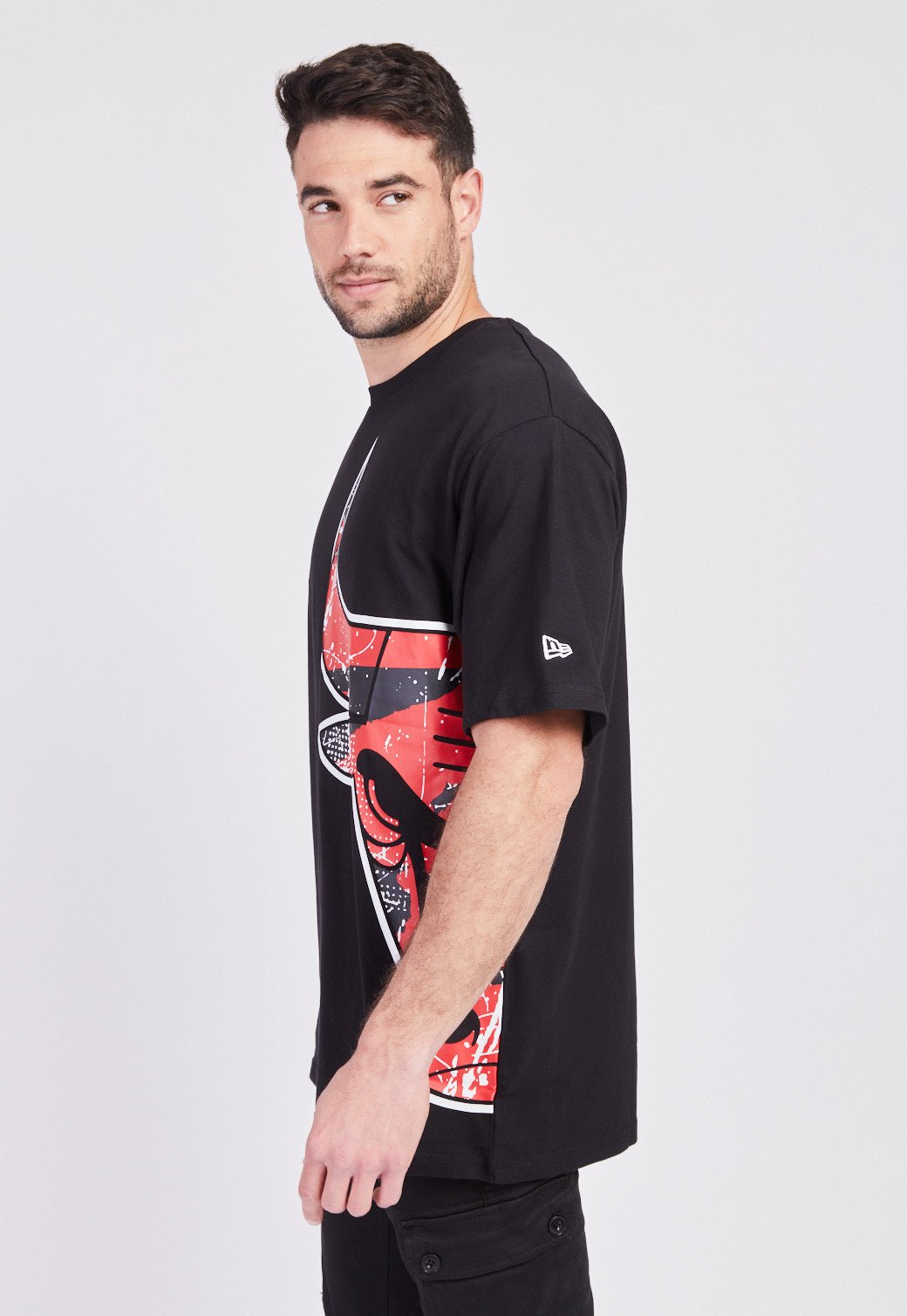 LARGE TEAM LOGO OS TEE CHIBUL BLKFDR 60332138 - New Era