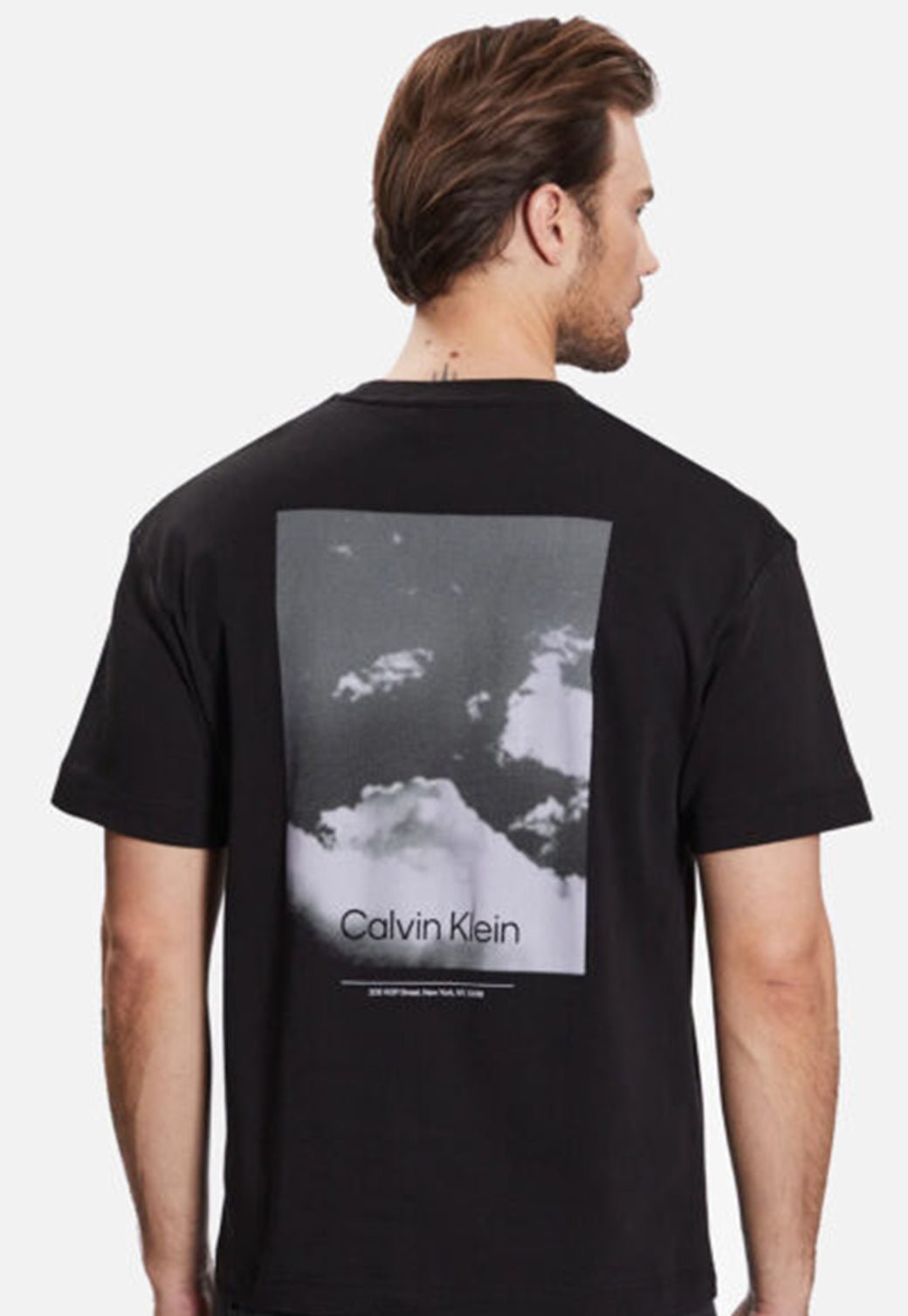 LOUD PHOTO BACK PRINT T-SHIRT Ck Black 893627099 - Calvin Klein